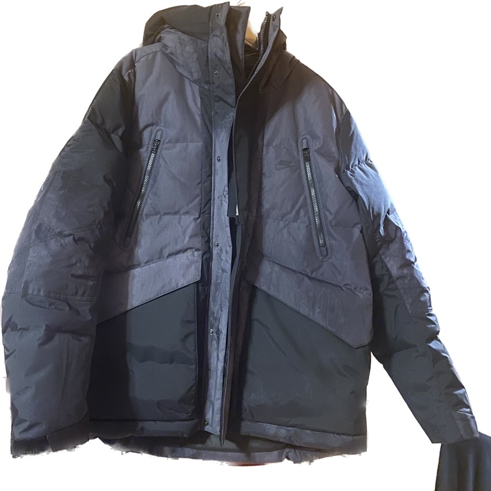 Black and Gray Ski Coat